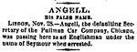 Angell's false name